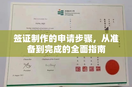 洛隆签证制作的申请步骤，从准备到完成的全面指南